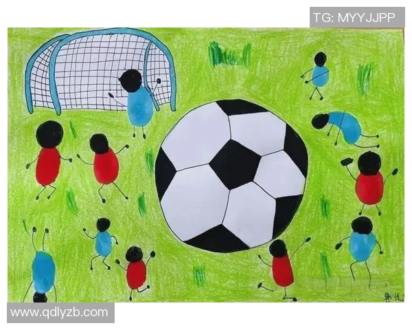 足球明星宝宝的创意画作展现童趣与梦想的完美结合